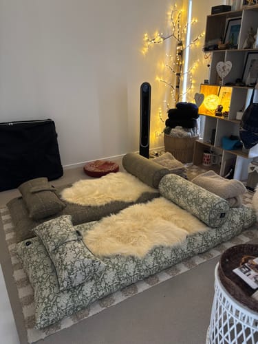 Customer photo review of Wind Star Yoga Nidra and Meditation Comfort Bundle