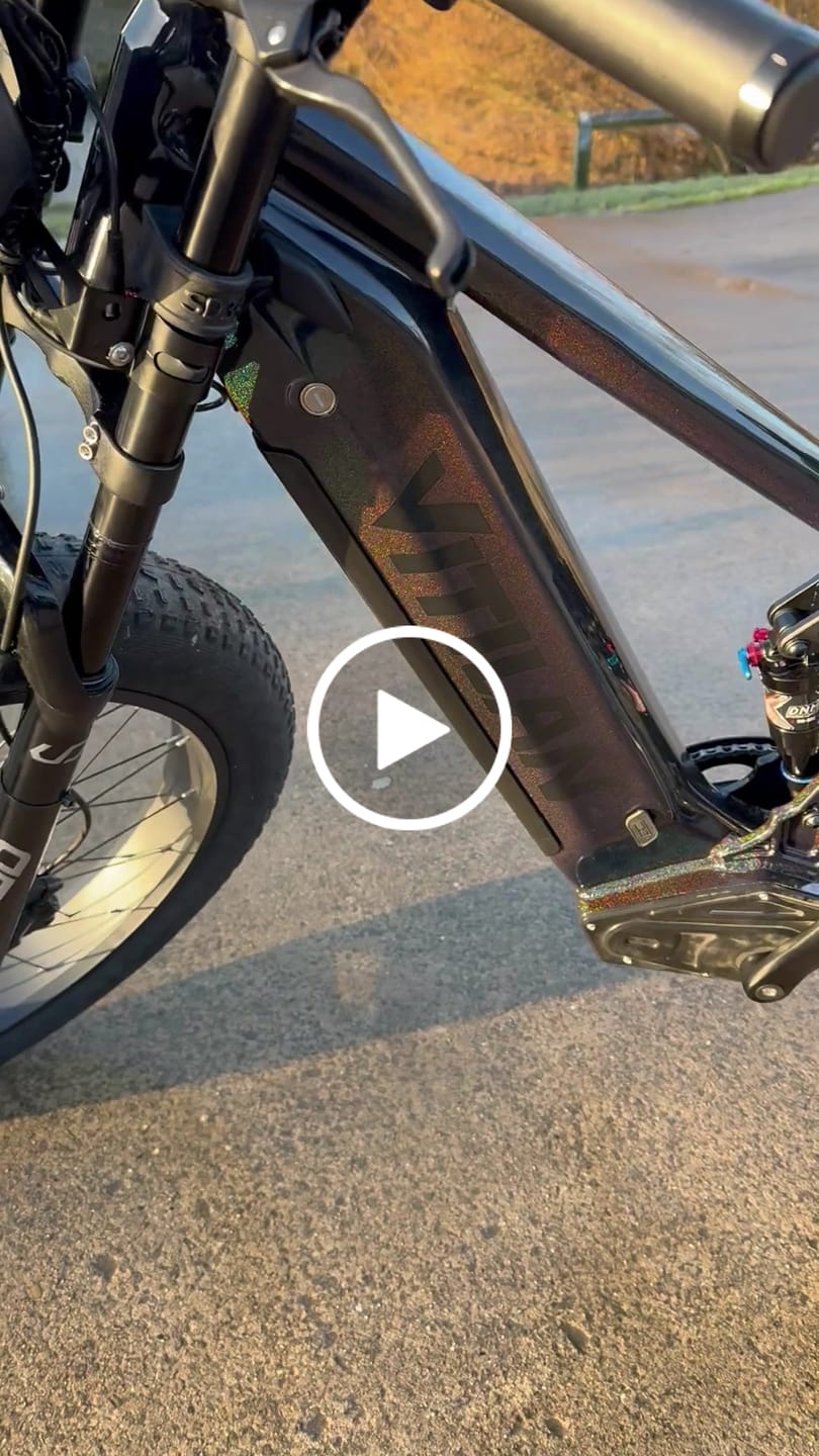 Customer video review of T7 Full Suspension Mountain E-bike