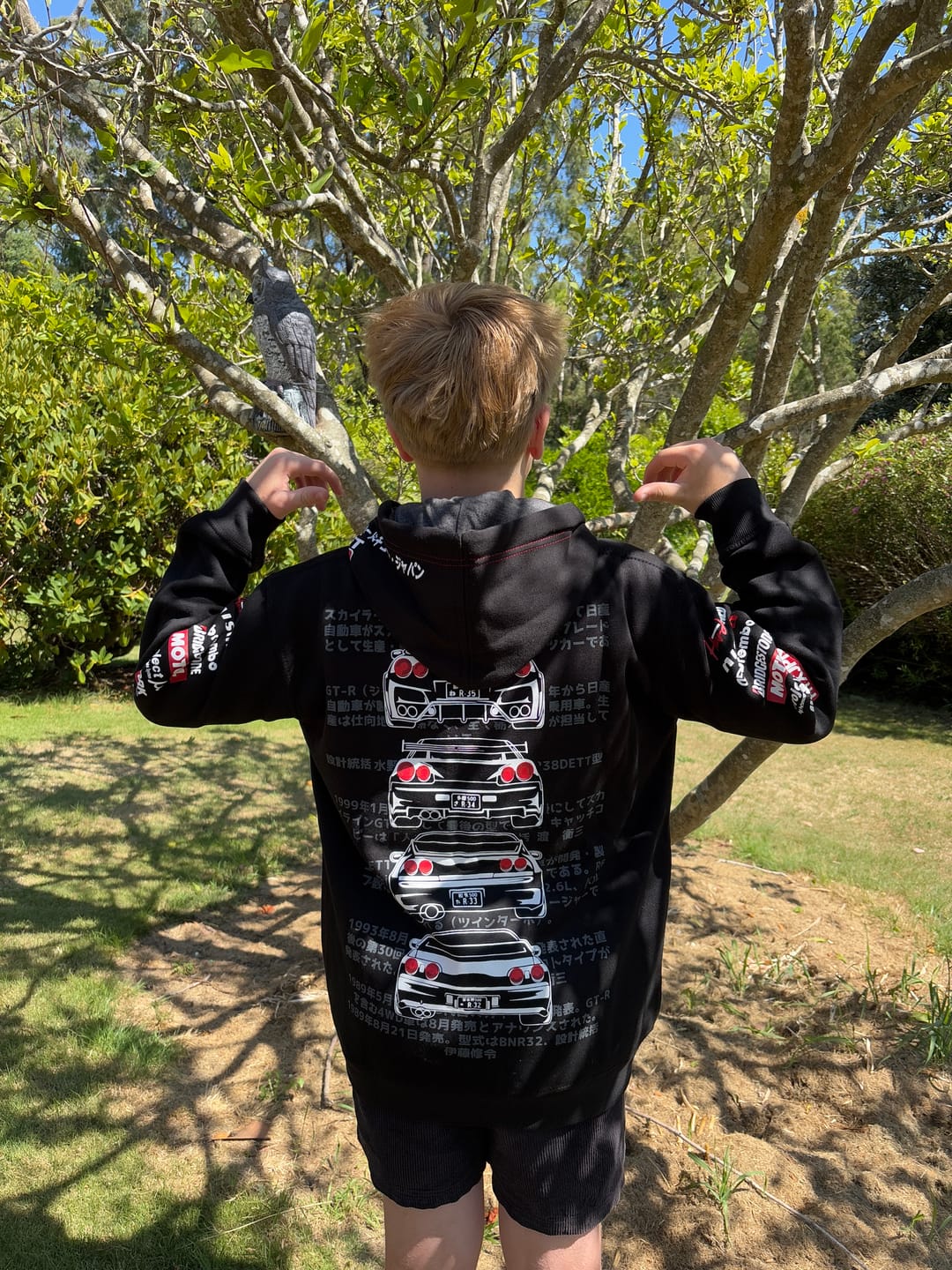 Customer photo review of Nissan Skyline GTR Hoodie