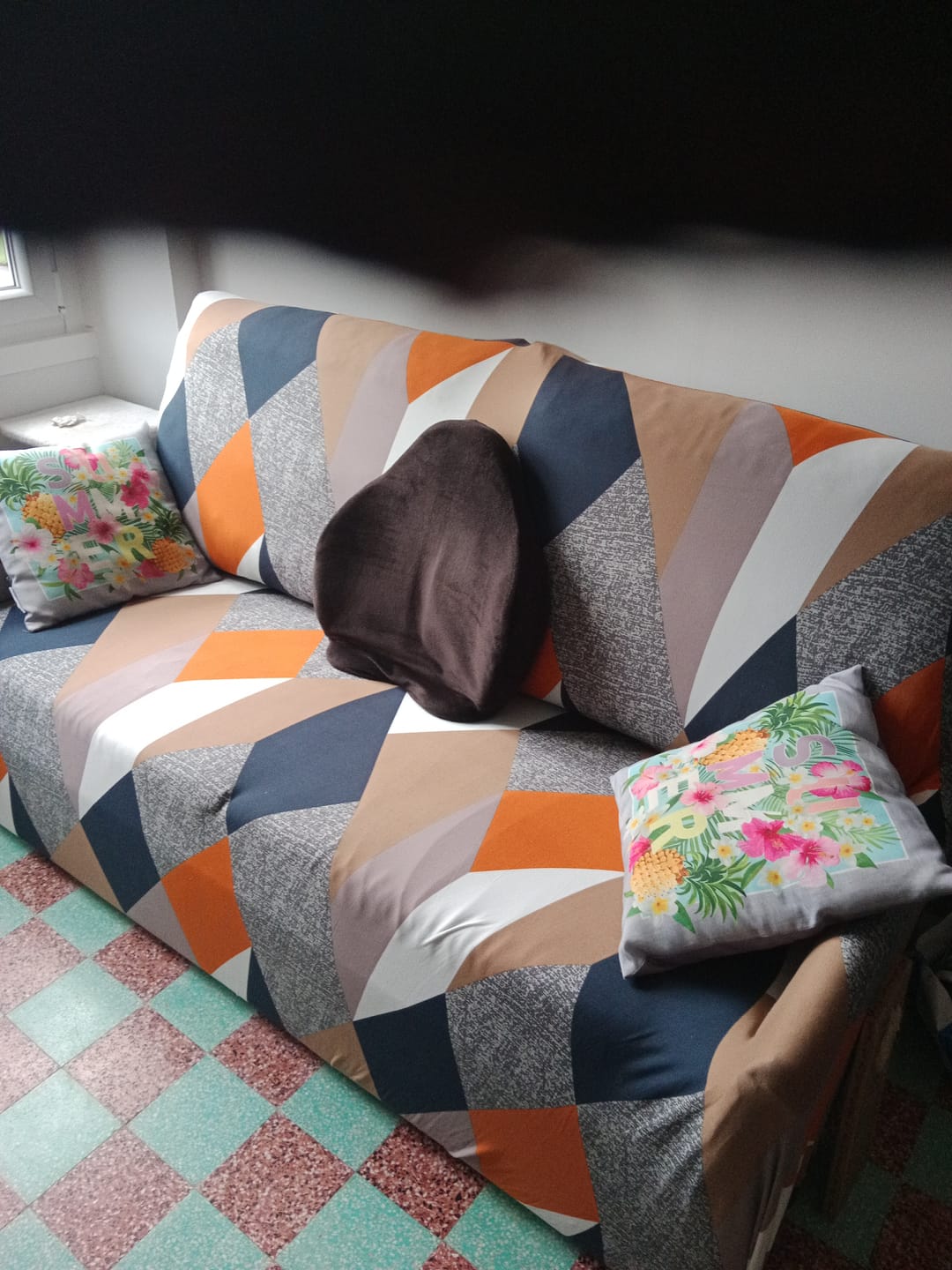 Customer photo review of Modern - Housse de Canapé Extensible