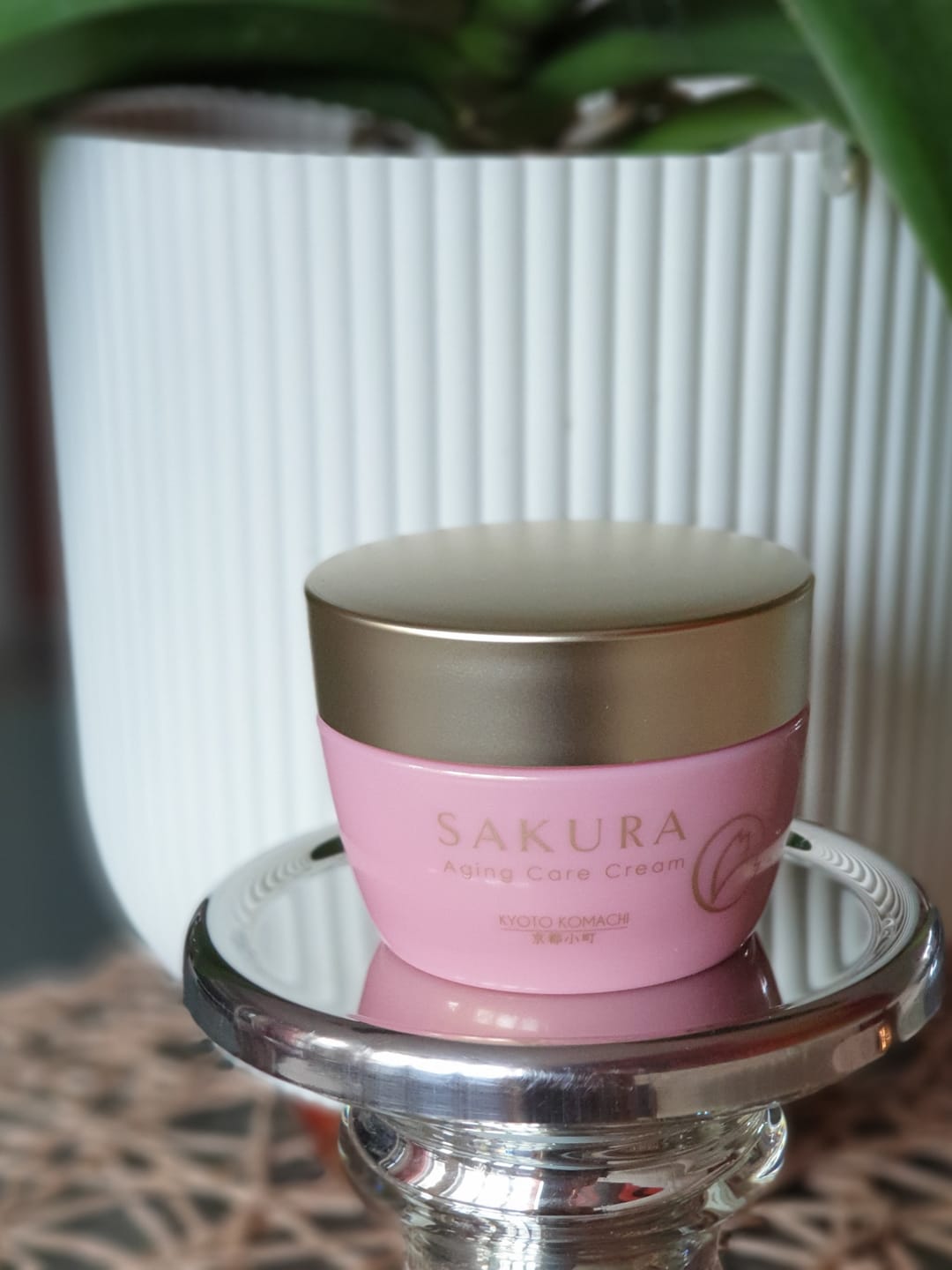 Customer photo review of KYOTO KOMACHI Sakura Aging Care Cream