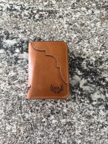 Customer photo review of Western Vertical Wallet