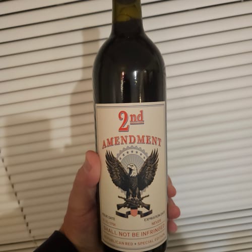 Customer photo review of Cabernet Sauvignon '2nd Amendment'