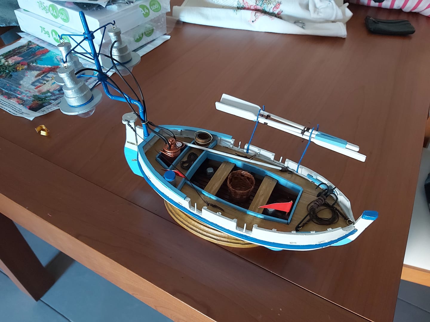 Customer photo review of Maqueta Barco Ulises RC