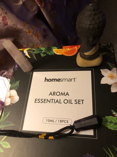 Customer photo review of Blissful & Organic 18 Essential Oils Set - FREE GIFT