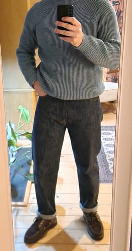 Customer photo review of 1966 Selvedge Denim Jeans