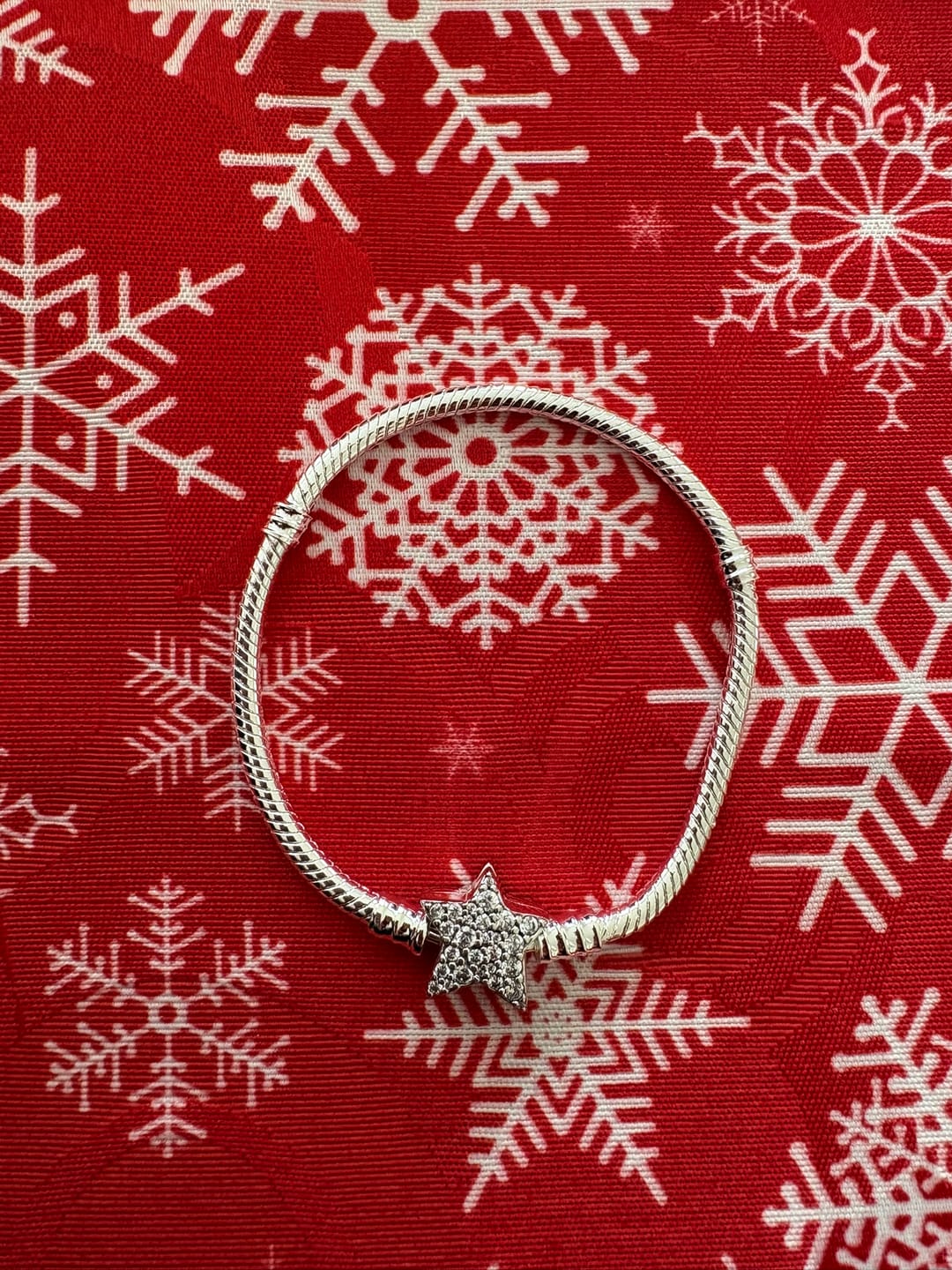 Customer photo review of Pulsera Estrella Diamantada