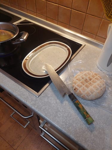 Customer photo review of Damast Gyuto Messer