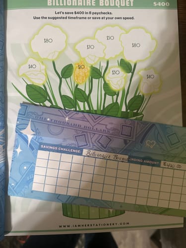 Customer photo review of Pretty Girls stack like this Book and Envelopes set