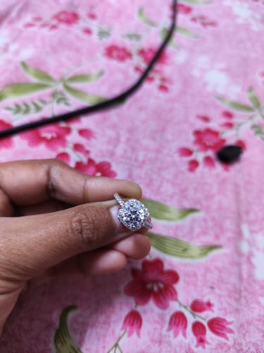 Customer photo review of THE IDEAL RING - Fine Silver