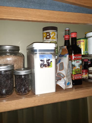 Customer photo review of Whey Protein Isolate Unflavored