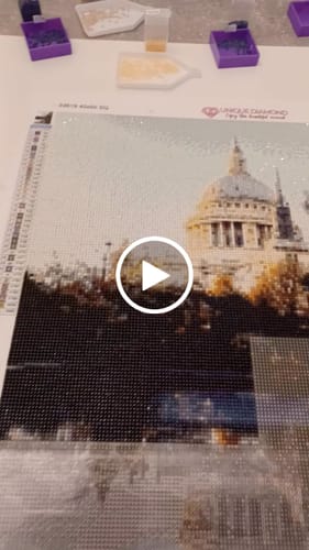 Customer video review of Diamond Painting Eigenes Foto