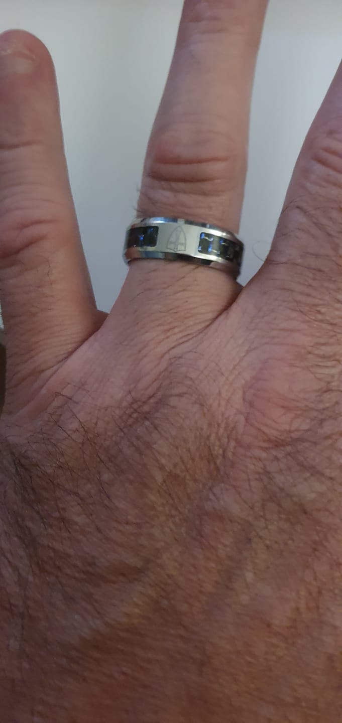 Customer photo review of Bague de l'Ascension