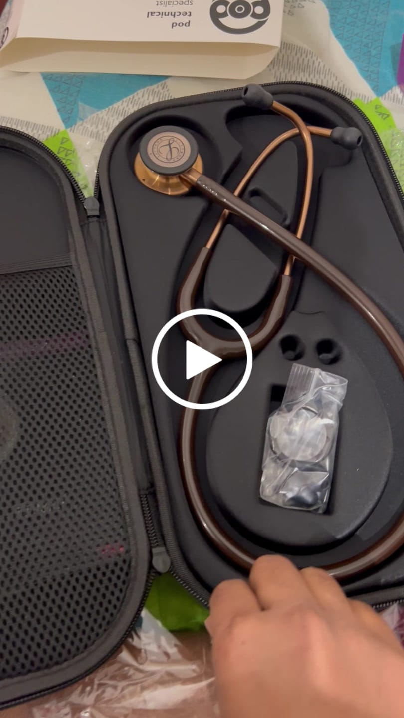Customer video review of Littmann Classic III Monitoring Stethoscope: Chocolate & Copper 5809
