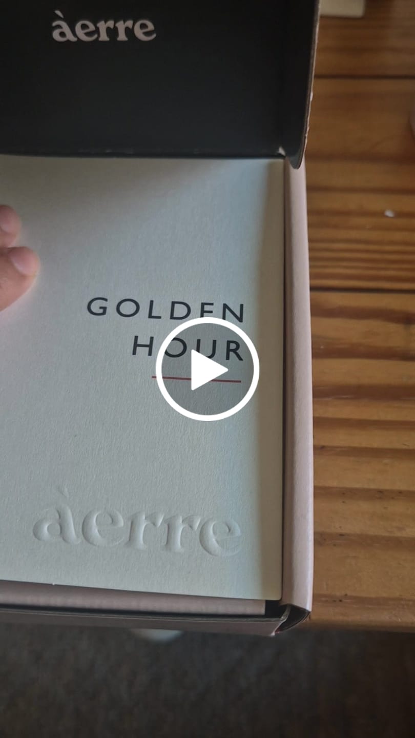 Customer video review of Golden Hour