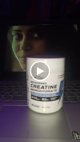 Customer video review of Wellcore - Micronised Creatine Monohydrate (100g, 33 Servings)