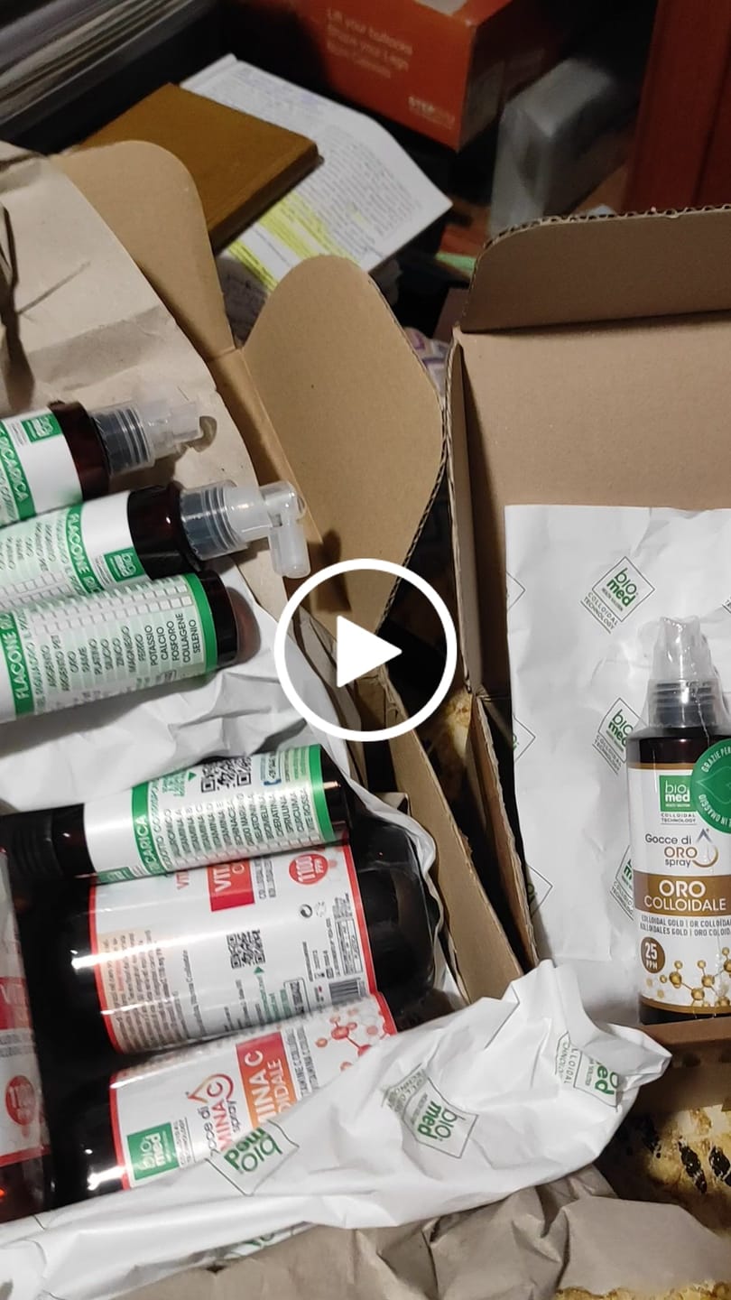 Customer video review of FERRO COLLOIDALE SPRAY SUBLINGUALE ATTIVO BIOMED - 500 ml. - 60 ppm
