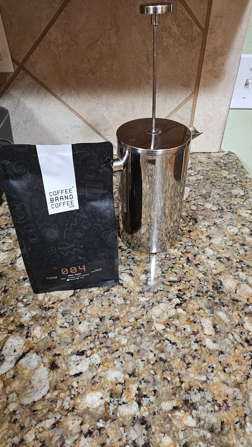Customer photo review of Dark Roast Coffee