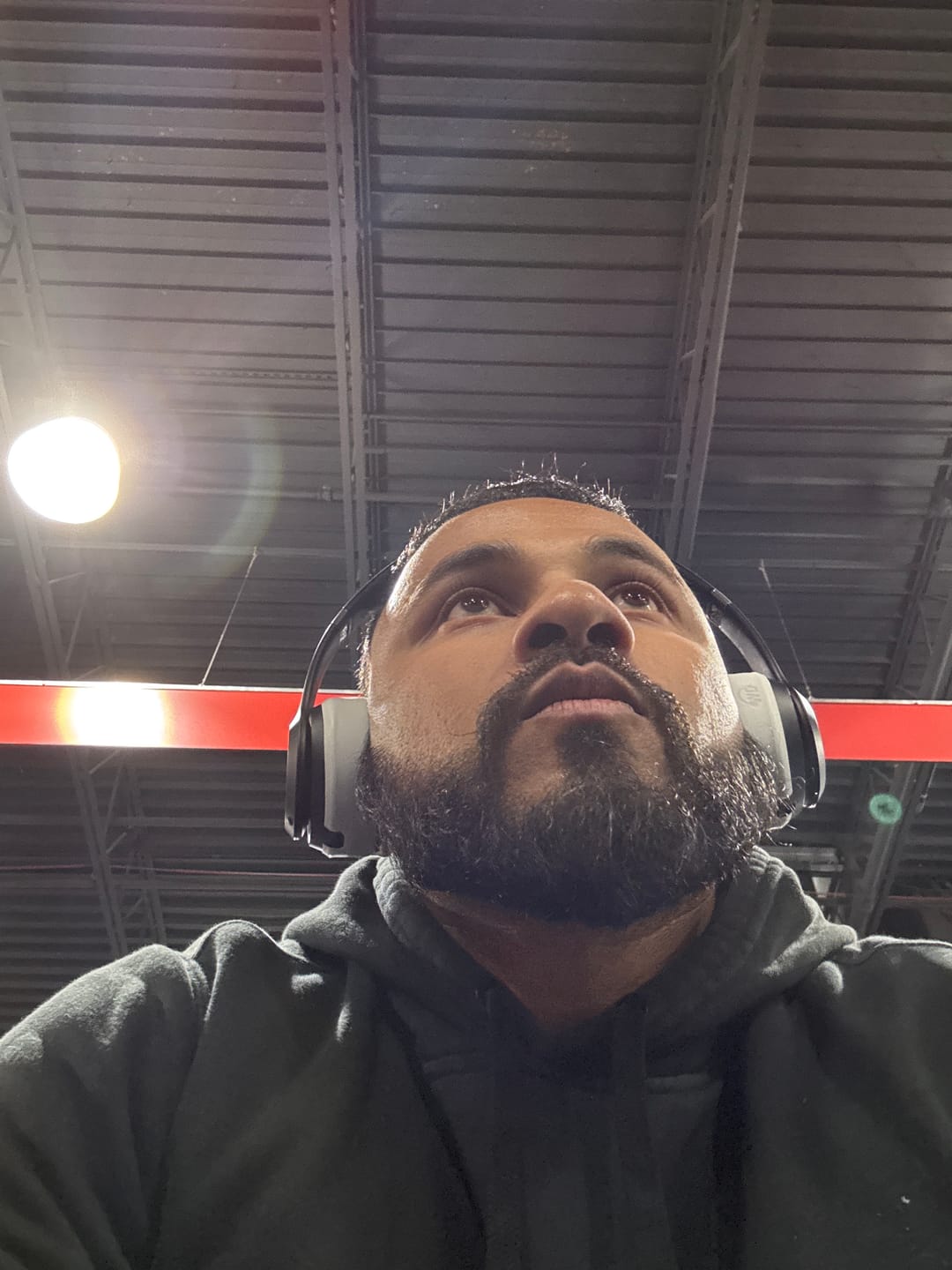 Customer photo review of Small WC SweatZ Protective Headphone Earpad Covers
