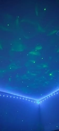 Customer photo review of Aurora Projector