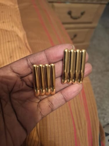 K R. review of Square Earrings image 1 out of 1