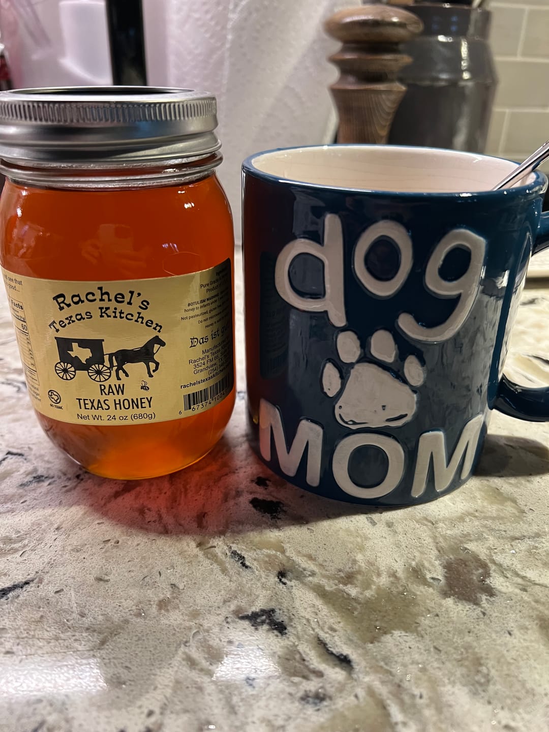 Customer photo review of Raw Texas Honey
