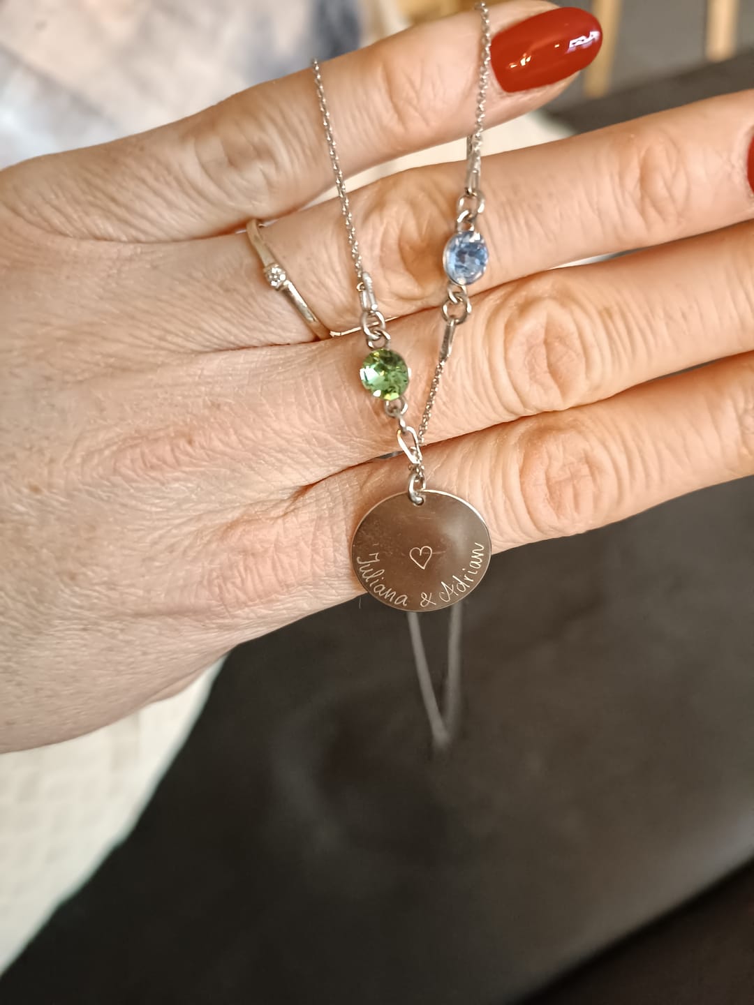 Customer photo review of Gravur Rückseite