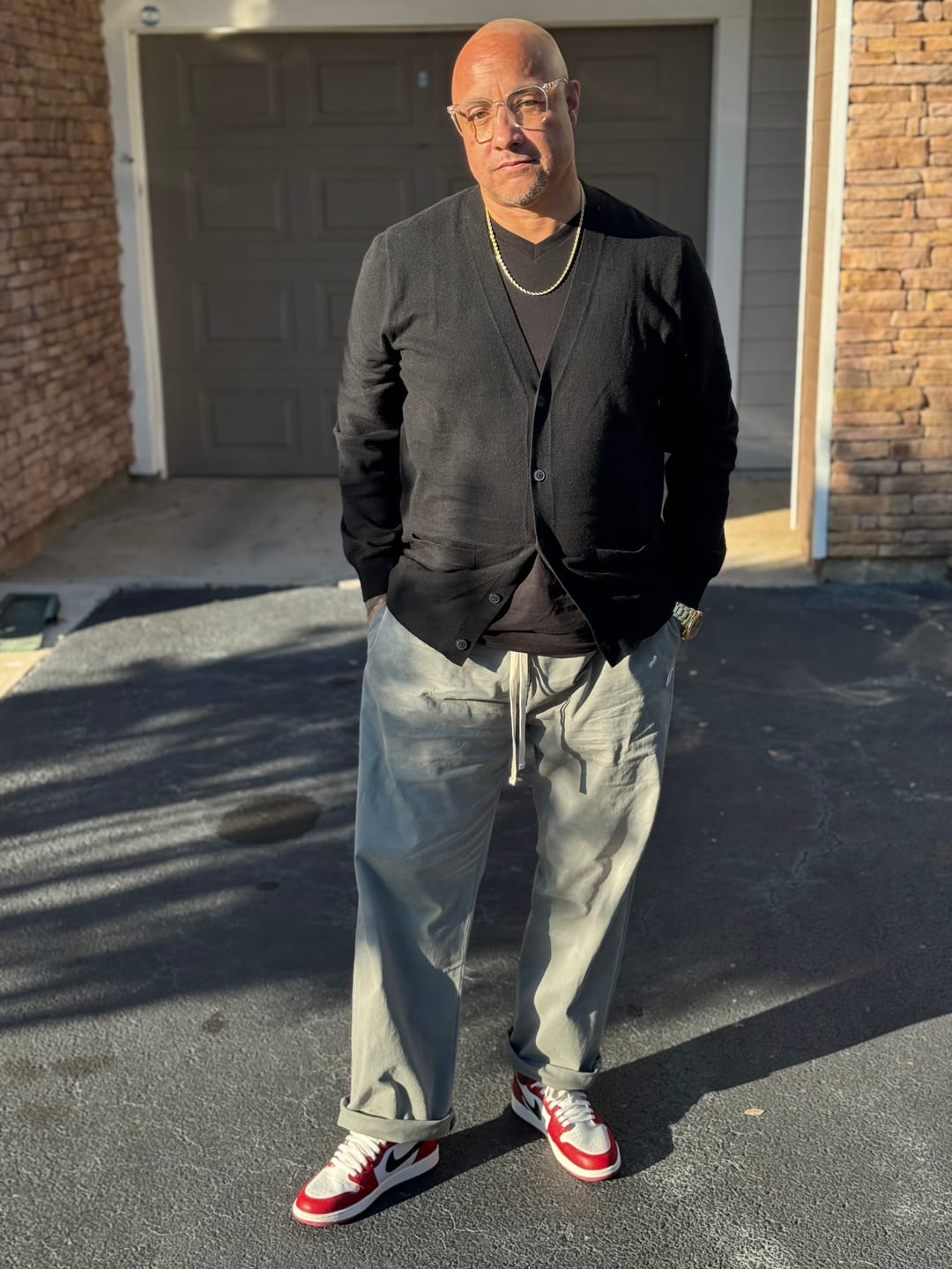 Customer photo review of Standard Slacker Pant Concrete