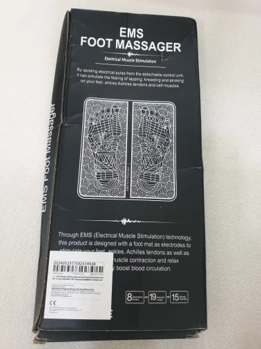 Customer photo review of Foot Massage Mat