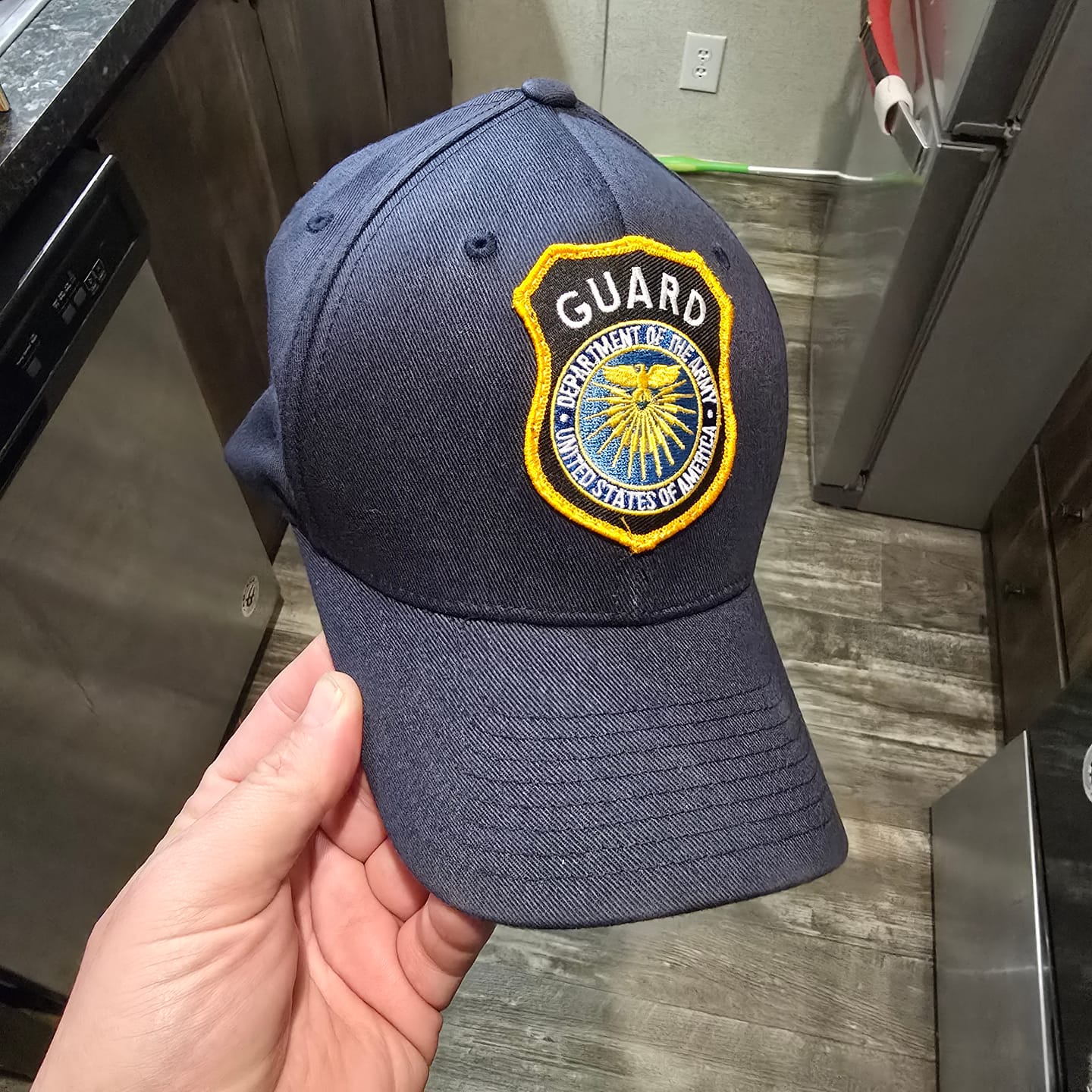 Customer photo review of Flexfit 6277 Wooly Combed Twill Fitted Cap