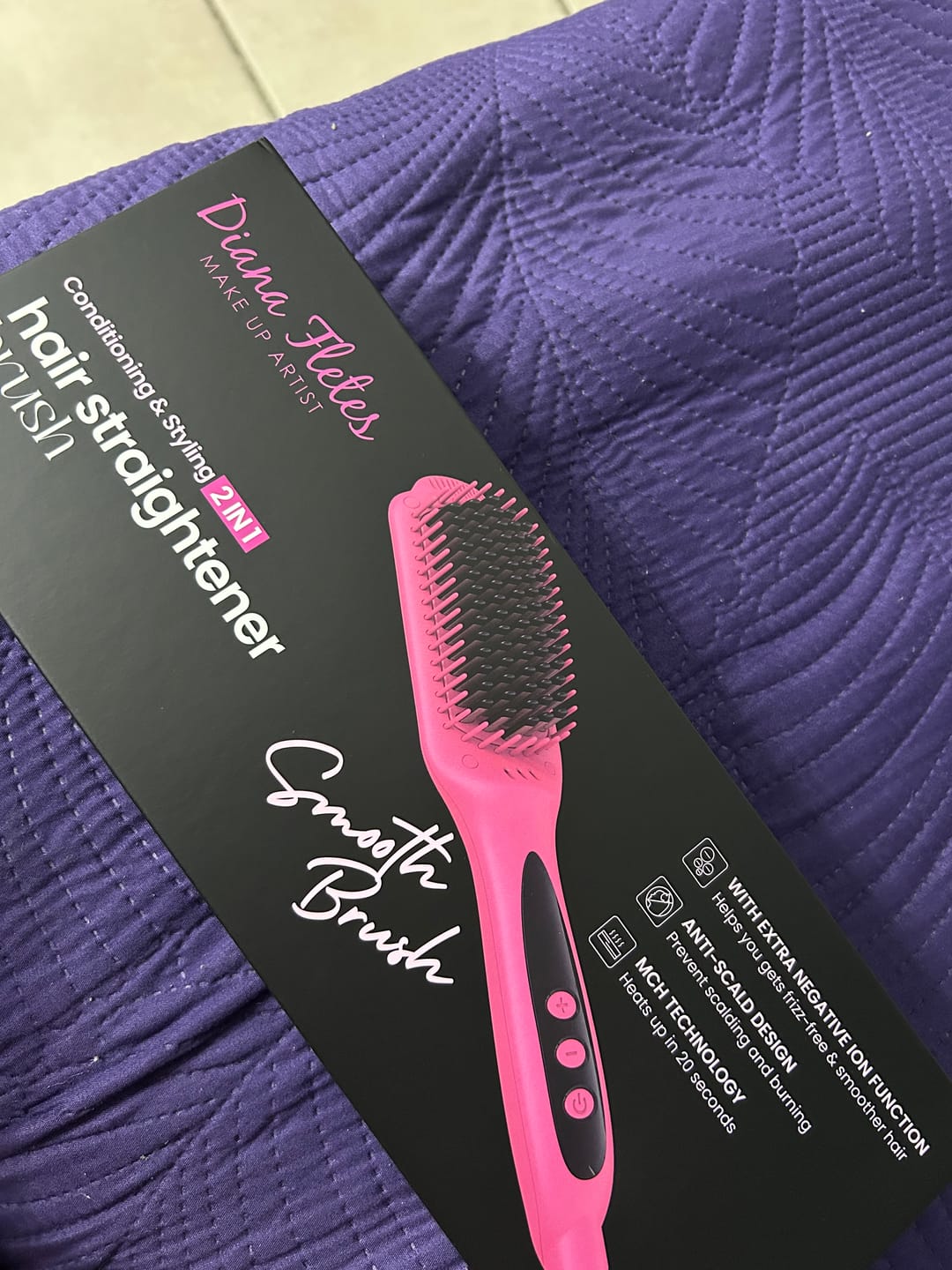 Customer photo review of Cepillo Alaciado Rápido Diana Fletes