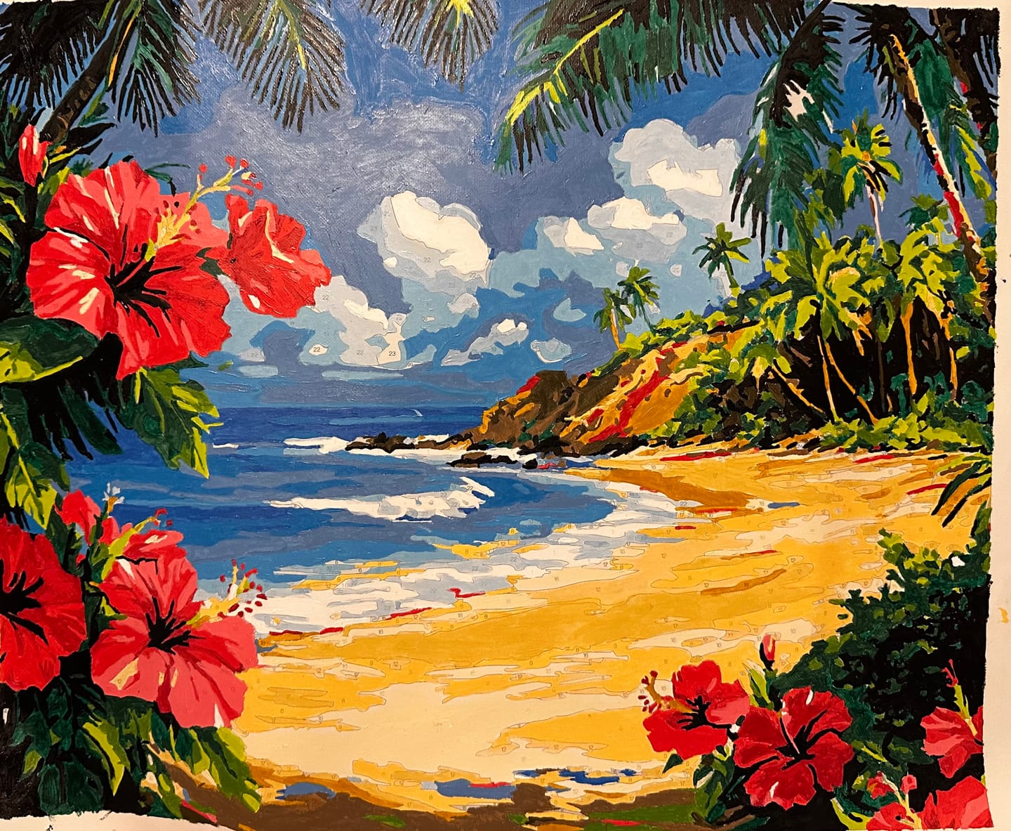 Customer photo review of Tropical Paradise