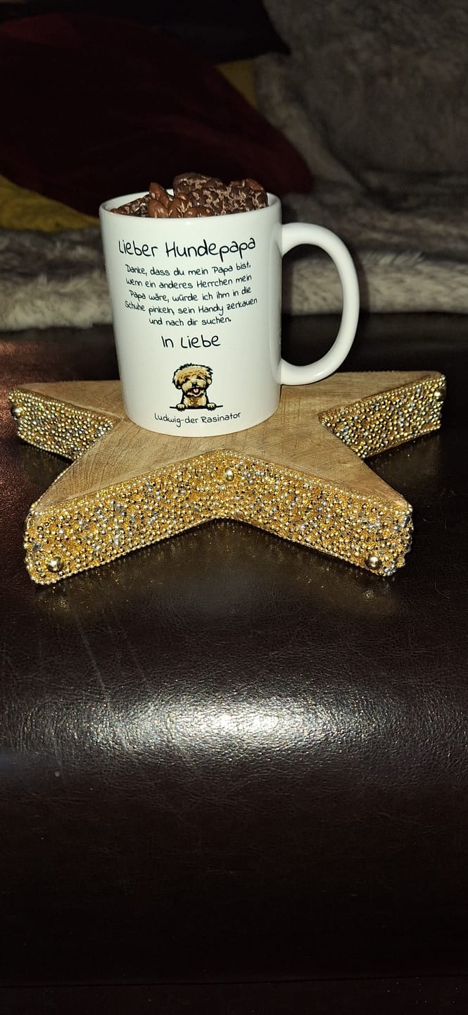 Customer photo review of Lieber Hundepapa - Individuelle Tasse