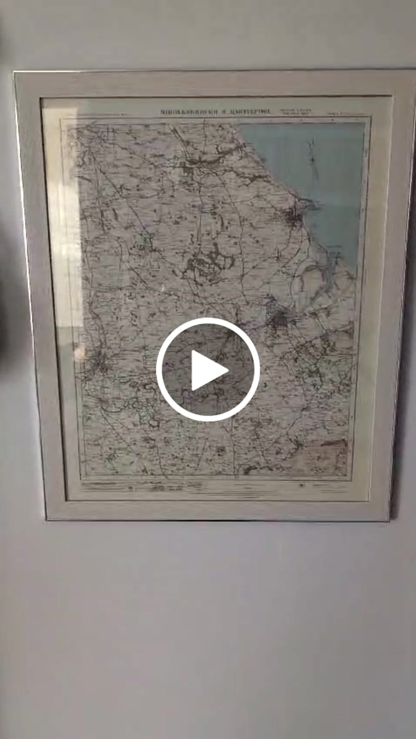 Customer video review of Old Ordnance Survey Map, Sheet 15 - Middlesbrough & Hartlepool, 1925: Durham, Thornaby, Seaton Carew, Darlington, Stockton-on-Tees