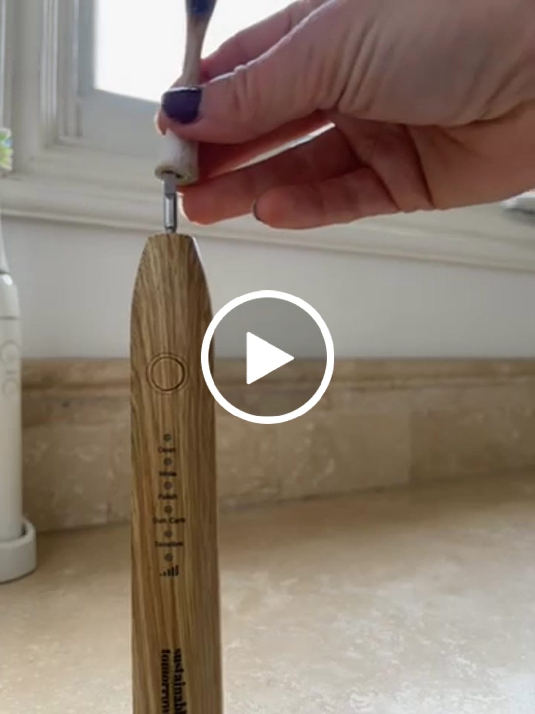 Customer video review of Zen Bamboo Electric Toothbrush