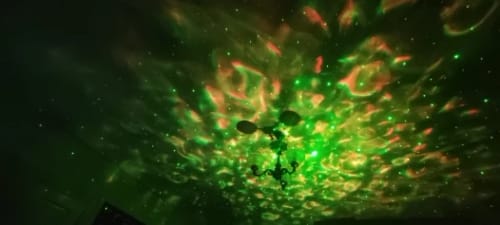 Customer photo review of Aurora Projector