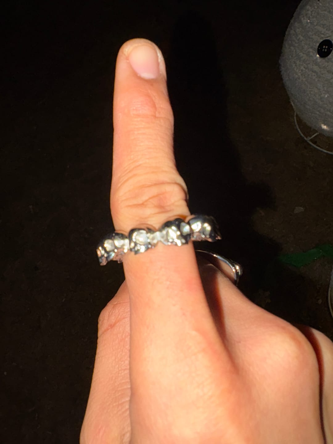 Customer photo review of 10 STAGES OF ADDICTION RING
