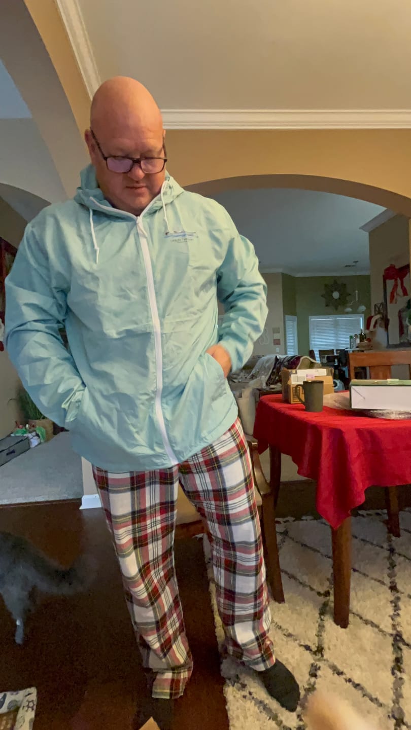 Customer photo review of Lightweight Windbreaker - Full-Zip