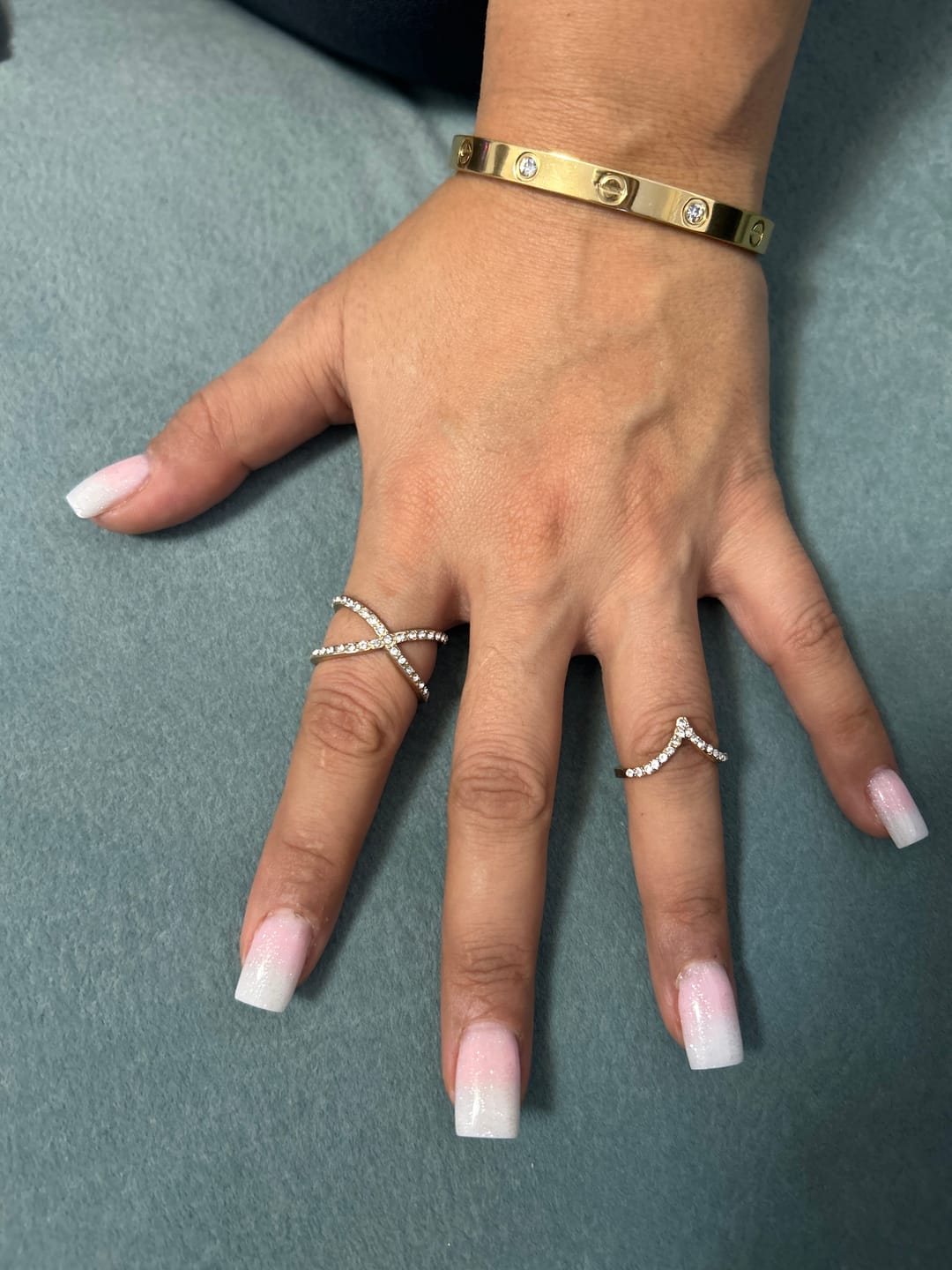 Customer photo review of Bratara Love - Auriu
