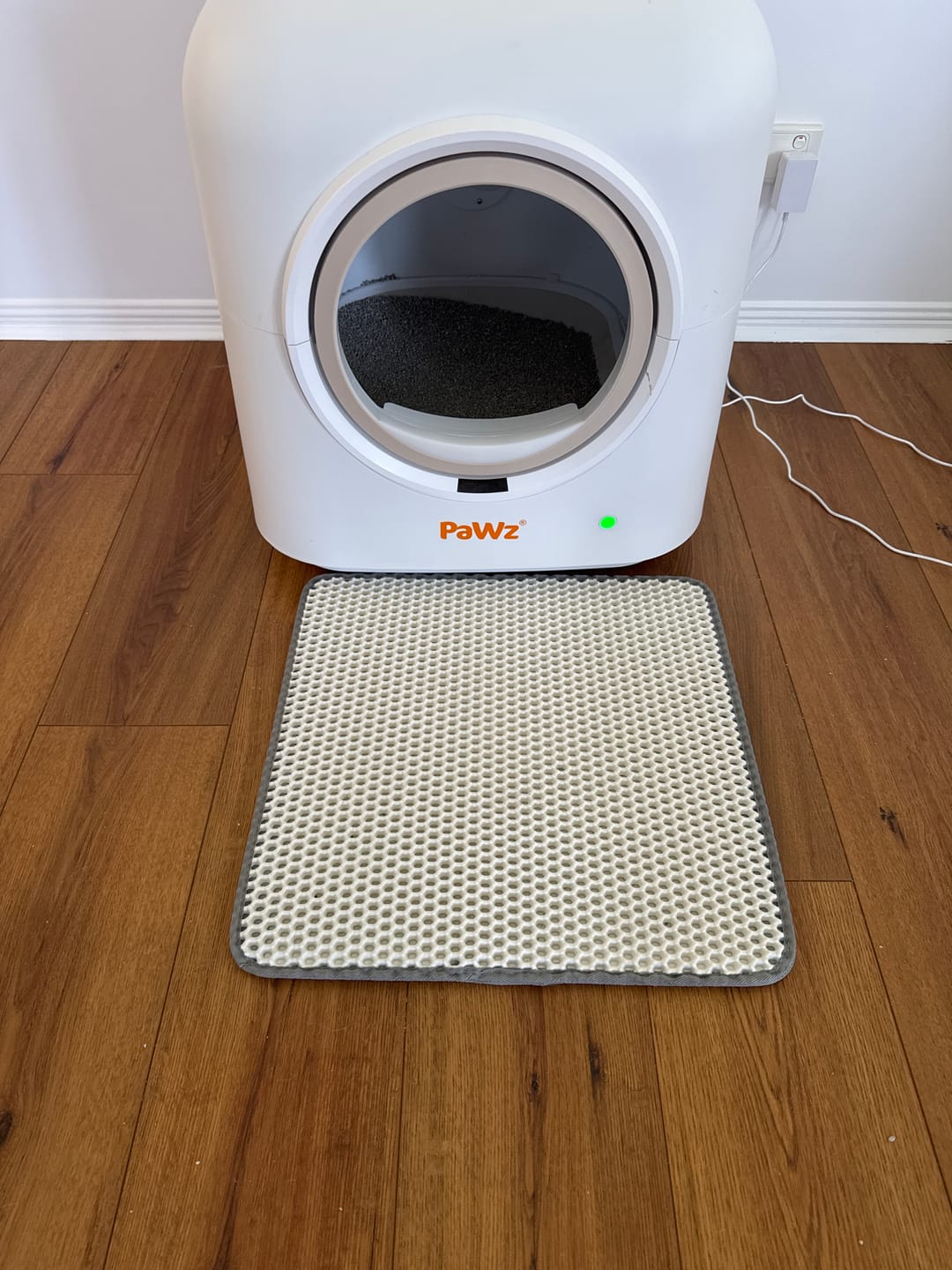 Customer photo review of Pawz Smart Cat Litter Box Automatic Self Cleaning with App Remote Control