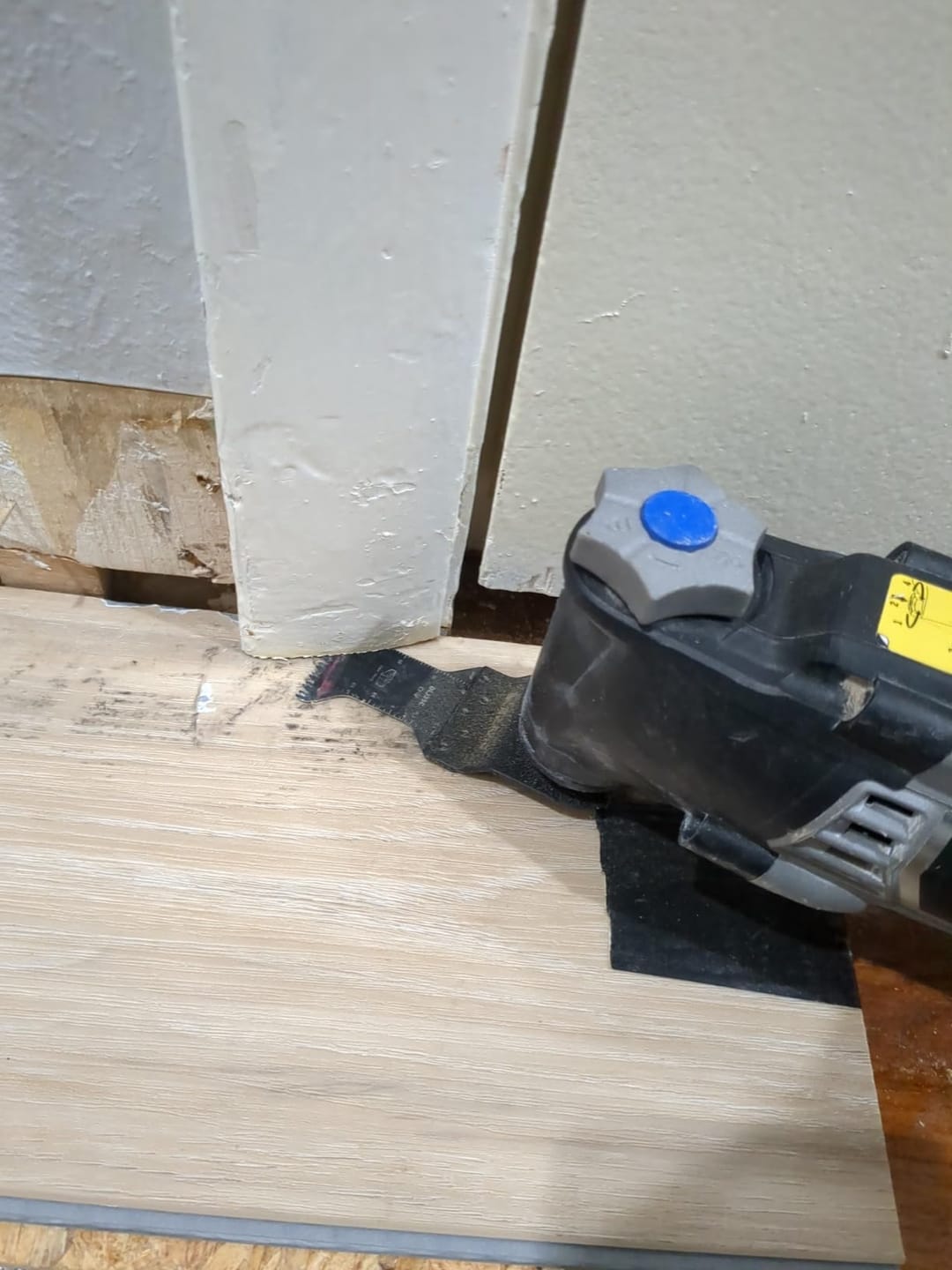 Customer photo review of Arc-Edge Japanese Tooth Oscillating Multi Tool Blade for Wood, Plastic