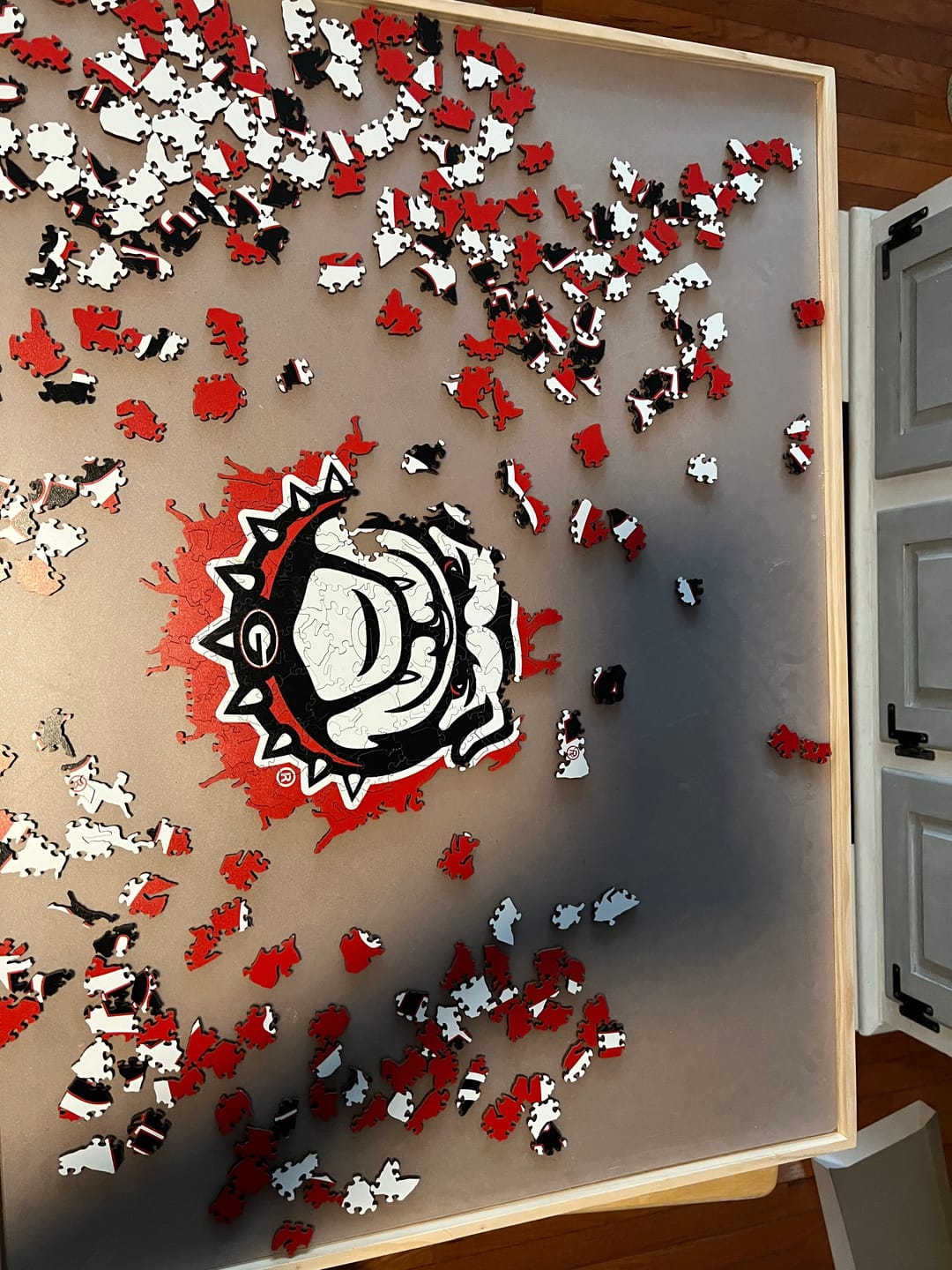Customer photo review of University of Georgia - Wooden Puzzle