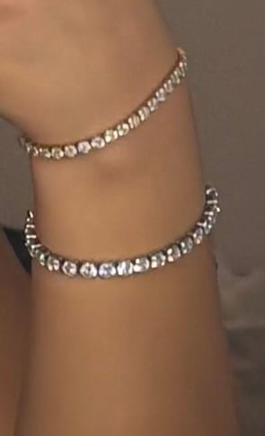Customer photo review of Tennis Armband | 18K vergoldet