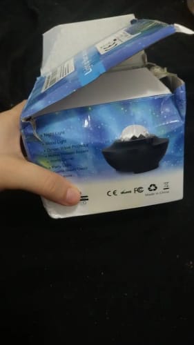 Customer photo review of Aurora Projector