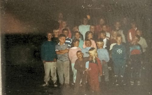 Customer photo review of Sjov sæbeboblemaskine i julemandsmotiv