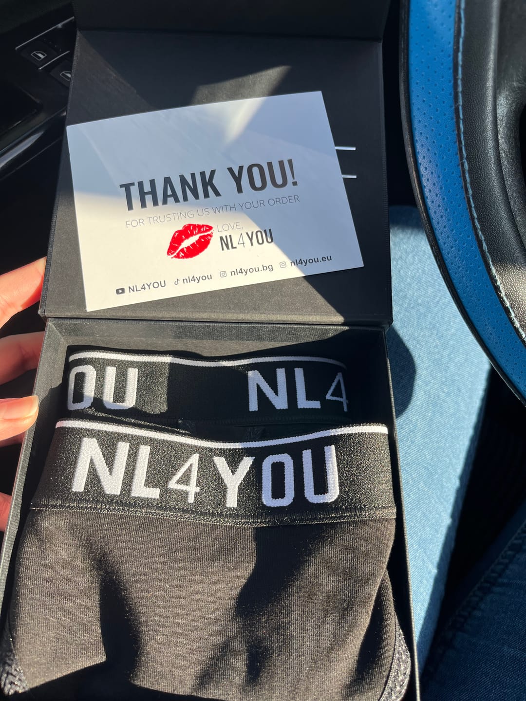 Customer photo review of ME & nl4YOU - Промо Пакет бельо за двойки + Кутия