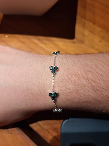 Customer photo review of Como Bracelet - Silver