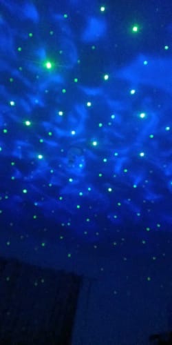 Customer photo review of Aurora Projector