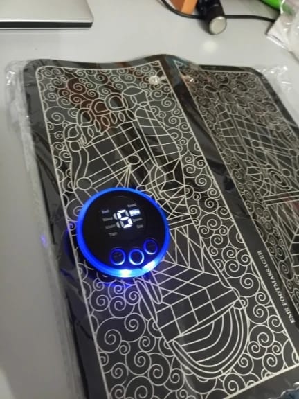 Customer photo review of Foot Massage Mat