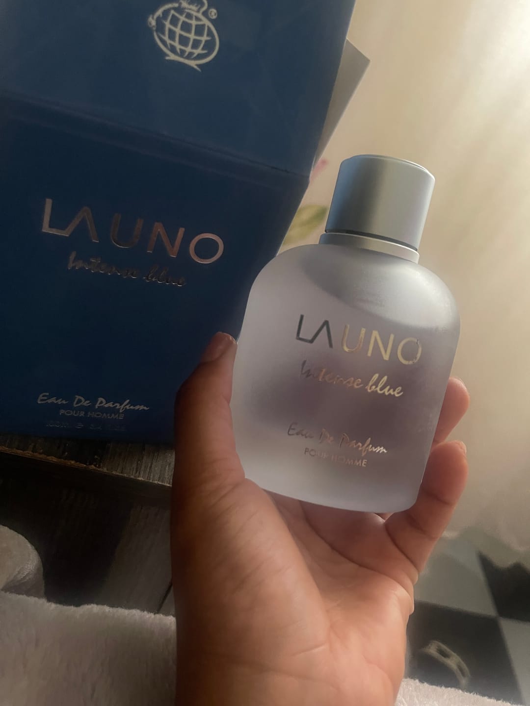 Customer photo review of Launo intense blue 100ml